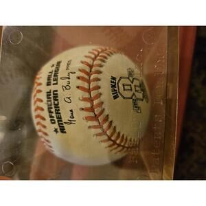 Rawlings Official CAL RIPKEN JR #8 / 2130-2131 MLB Baseball - plastic case w/COA